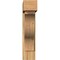 Ekena Millwork Funston Block Rough Sawn Bracket w/ Offset Brace, Western Red Cedar, 8"W x 28"D x 36"H BKT0806X28X36FST05RWR - alternate 3